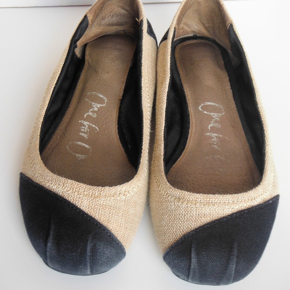 Toms Shoes - Toms Womans Alessandra Vegan Burlap Ballet Flats 8